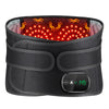 LED Red Light Heated Massager Belt - Black