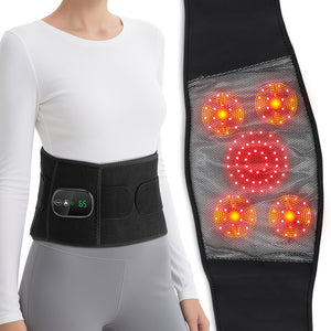Elastic Red Light Massage Waist Belt