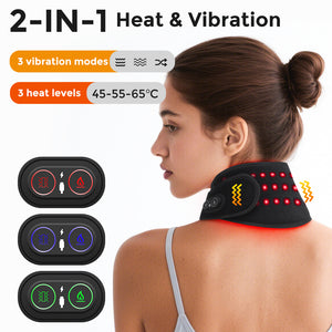Cordless Red Light Therapy Pad for Neck Shoulder