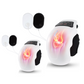 Portable Heated LED Knee Wrap with Red Glow