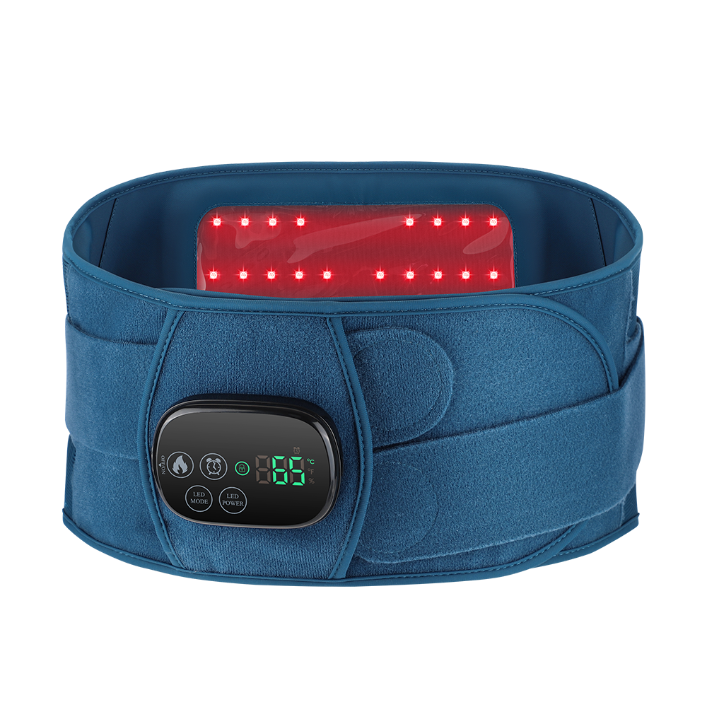 660nm & 850nm  Red Light Therapy Massage Belt for Waist