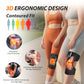 LED Red Light Therapy Knee Massager with Heating & Vibration