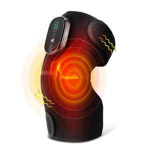 Heating Vibrating Massage Knee Pad Extra-Large