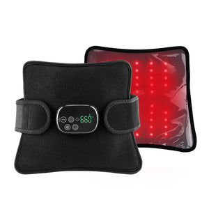 660nm & 850nm Red Light Massage Pad for Waist