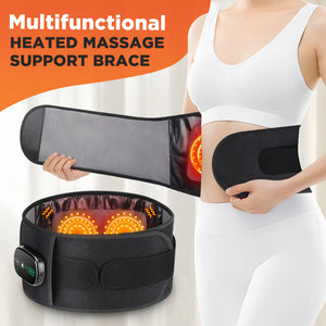 LED Light Therapy Waist Massager for Pain Relief