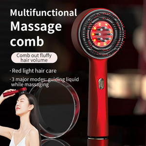 Red Light Scalp Massager Comb