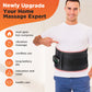 LED Light Therapy Waist Massager for Pain Relief