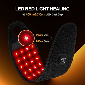 660nm & 850nm Infrared Light Comfort Wrist Strap
