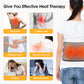 LED Red Light Heated Massage Back Belt