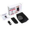 4 in 1 Cordless Elbow & Knee & Foot & Ankle Massage Pad - Black