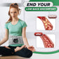 ERHIVORA Decompression Back Belt with Red Light Heating and Massage, Back Reliever for Low Back, Inflatable Back Brace for Spinal Lumbar Woman Men Heaitng Pad