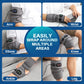 Elbow Heated Pad Wrap for Multiple Body Areas, Flexible Electric Heating Pads for Elbow Arm Wrist Ankle Leg Knee, Fast Heating Body Wrap Heated Brace with 4 Heating Levels, 3 Timing Settings