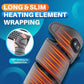Elbow Heated Pad Wrap for Multiple Body Areas, Flexible Electric Heating Pads for Elbow Arm Wrist Ankle Leg Knee, Fast Heating Body Wrap Heated Brace with 4 Heating Levels, 3 Timing Settings