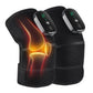 Cordless Heated Knee Massager, 3-in-1 Electric Knee Massager with Heat for Knee Heating Pad Elbow Shoulder Wrap with 3 Vibration & 6 Heating Modes, Birthday Gifts for Dad Mom