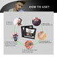 Natural Men's Beard Dye Shampoo (10 PCS/Pack)