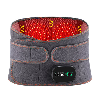 LED Red Light Heated Massager Belt