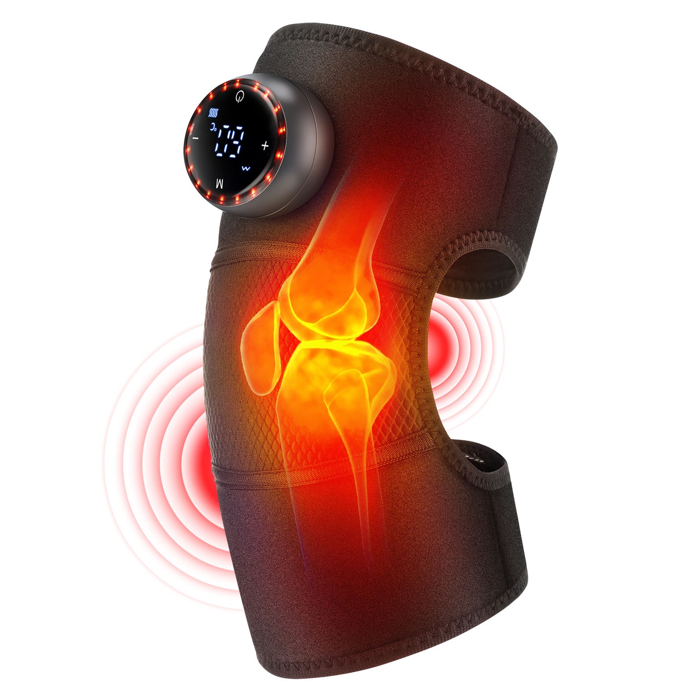 3-in-1  LED Knee Massager Pad