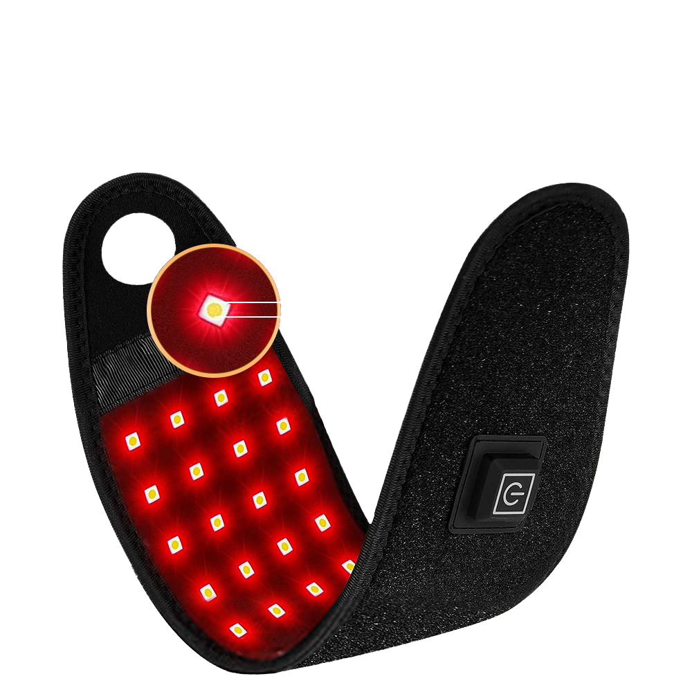 660nm & 850nm Red Light Therapy Heating Wrist Strap